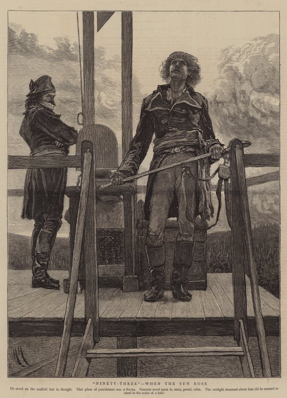 Nittiotre, när solen gick upp av Hubert von Herkomer