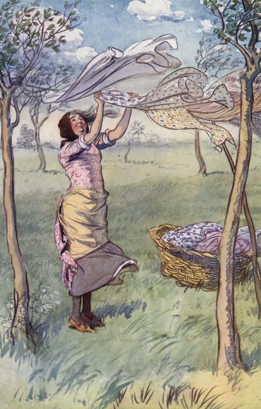 Illustration för The Merry Wives of Windsor av Hugh Thomson