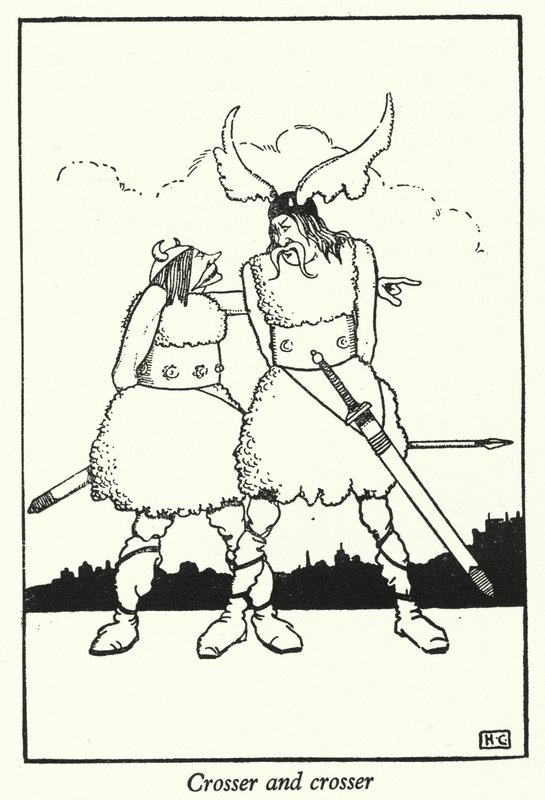 Crossers och crossovers (litho) av Hugh Chesterman