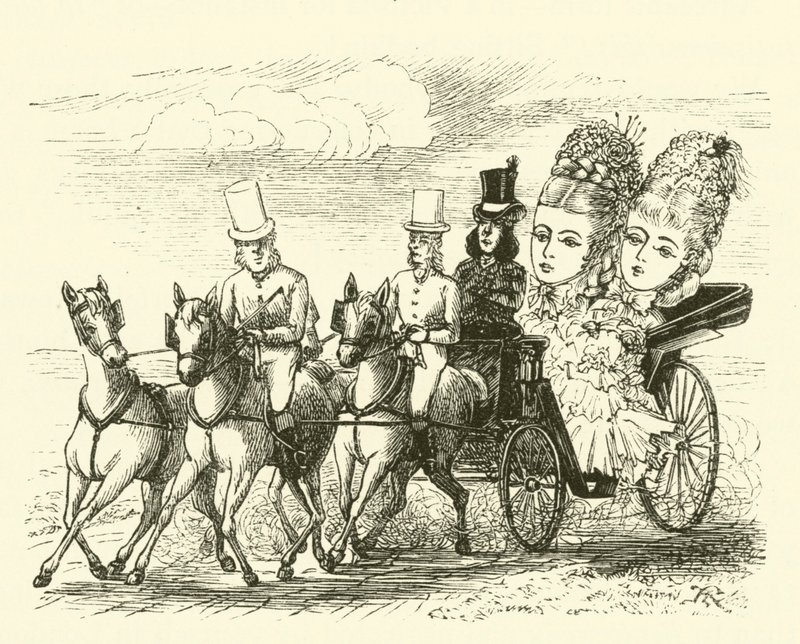 Kvinnor (gravyr) av Hugh Rowley
