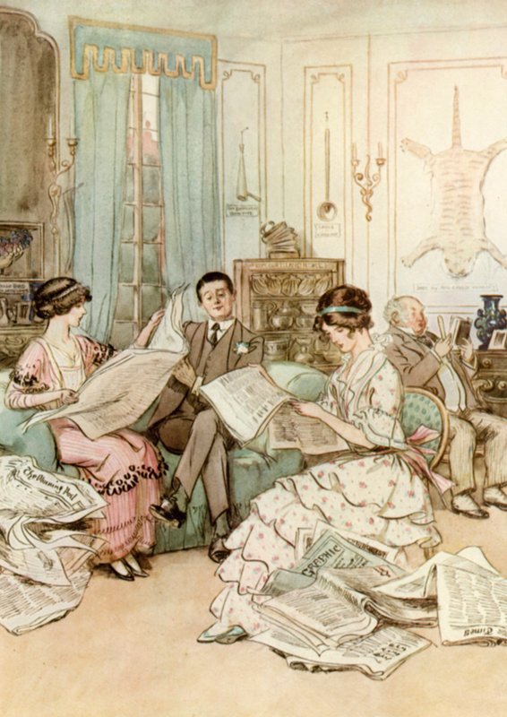 Illustration till JM Barrie