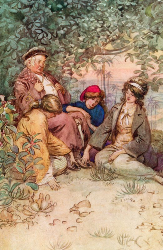 Illustration för J M Barrie