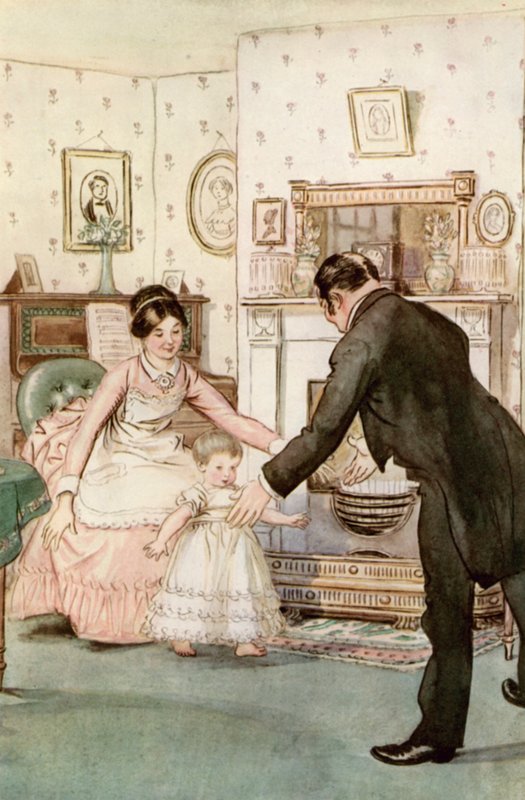 Illustration för J M Barrie The Admirable Crichton av Hugh Thomson