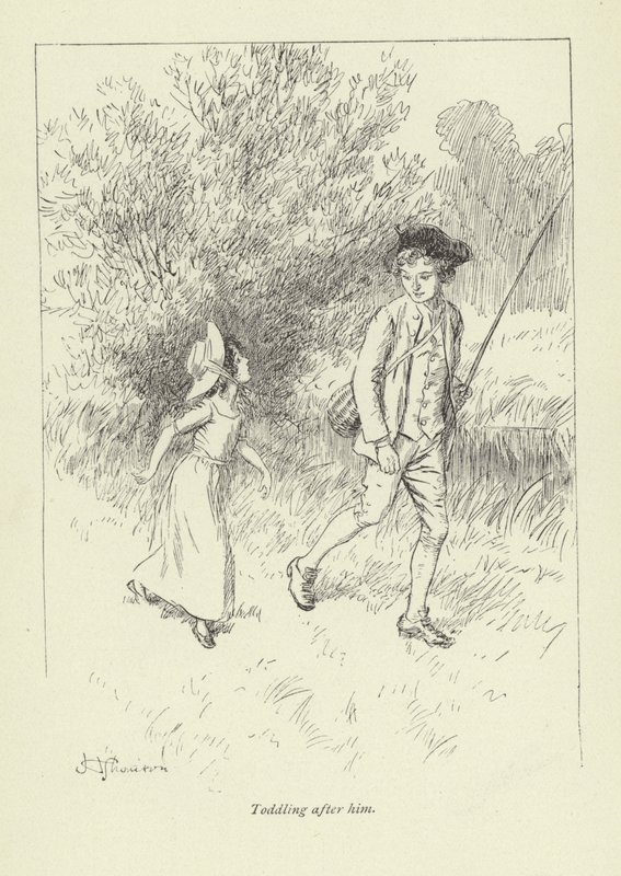 Illustration till Mr Gilfils Love Story av George Eliot av Hugh Thomson