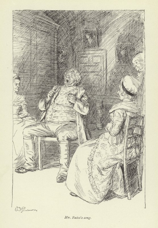 Illustration till Mr Gilfils Love Story av George Eliot av Hugh Thomson