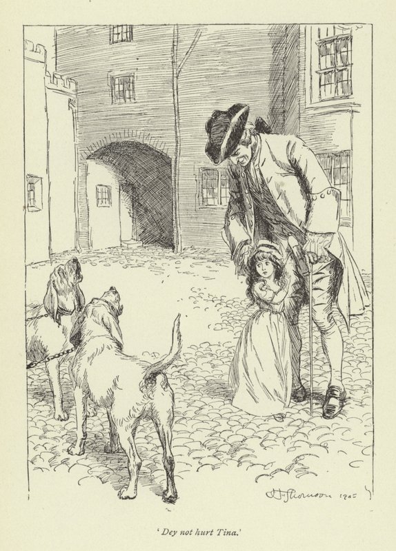 Illustration till Mr Gilfils Love Story av George Eliot av Hugh Thomson