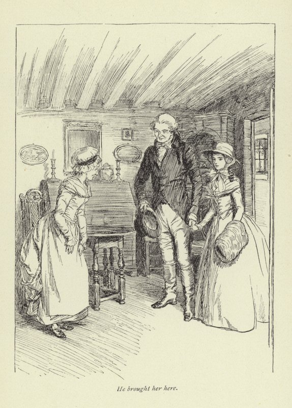 Illustration till Mr Gilfils Love Story av George Eliot av Hugh Thomson