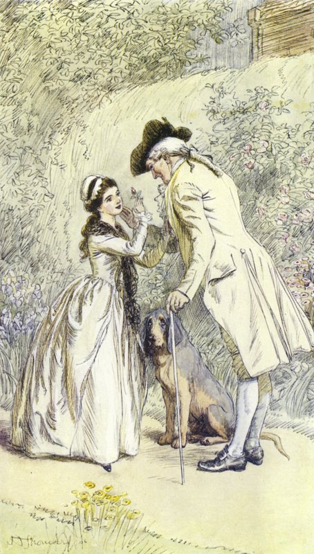 Illustration till Mr Gilfils Love Story av George Eliot av Hugh Thomson