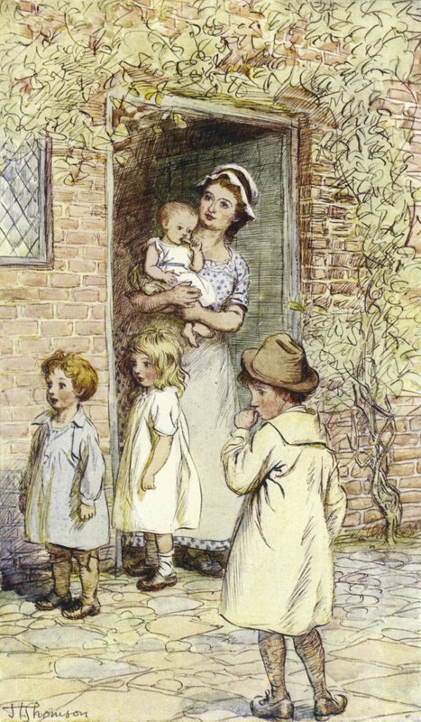 Illustration till Mr Gilfils Love Story av George Eliot av Hugh Thomson