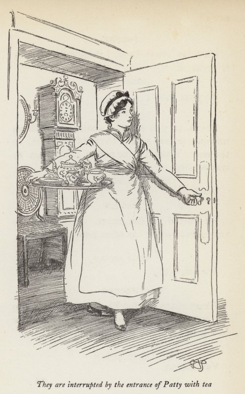 Illustration för Quality Street av Hugh Thomson