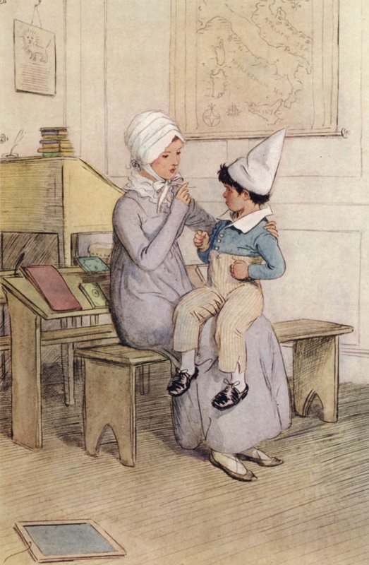 Illustration för Quality Street av Hugh Thomson