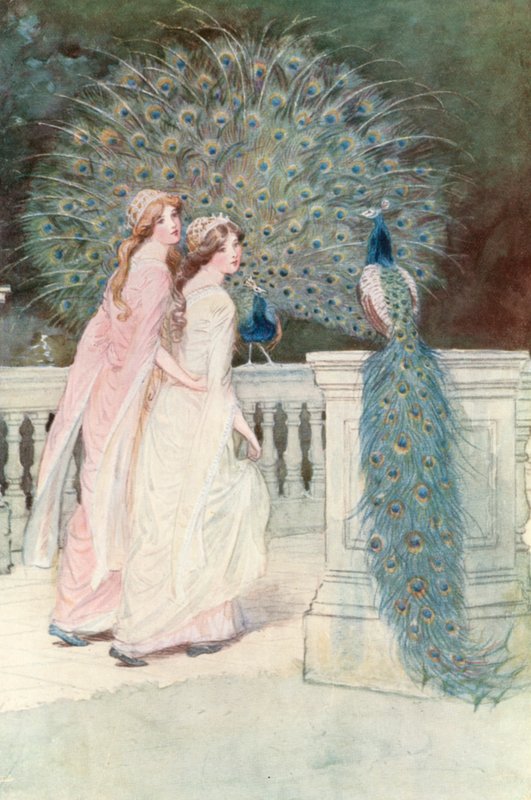 Illustration för Shakespeares som du gillar det av Hugh Thomson