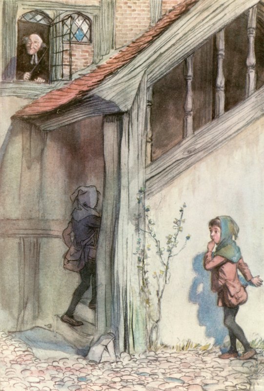 Illustration för Shakespeares som du gillar det av Hugh Thomson
