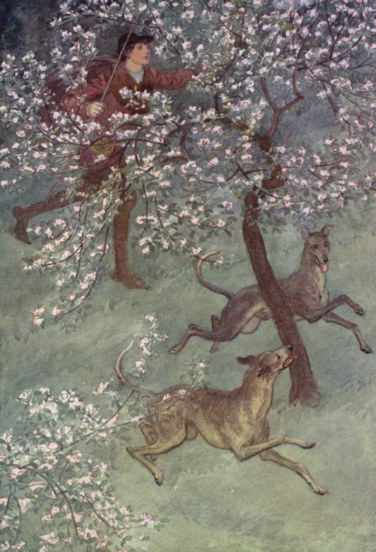 Illustration för The Merry Wives of Windsor av Hugh Thomson