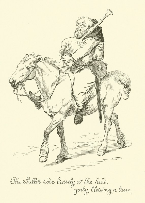 The Miller (litho) av Hugh Thomson