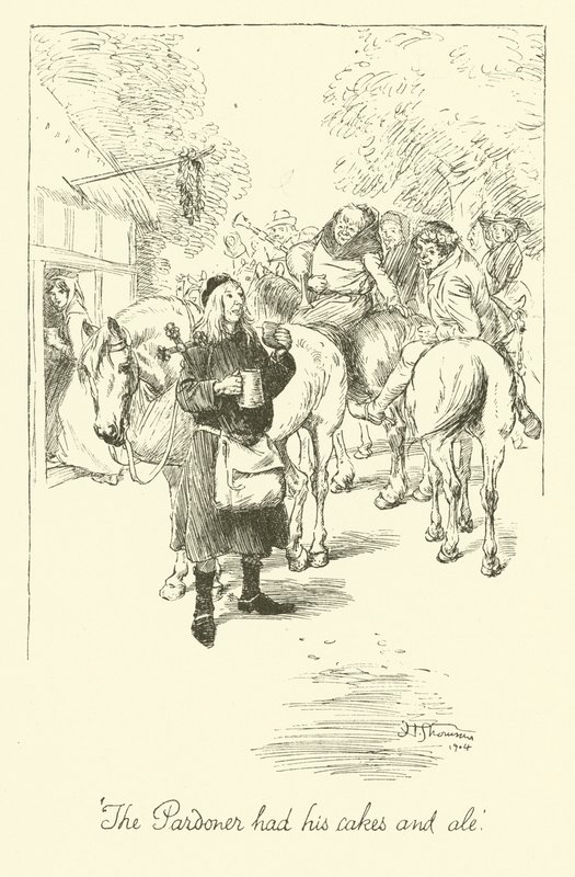 Förlåtaren (litho) av Hugh Thomson