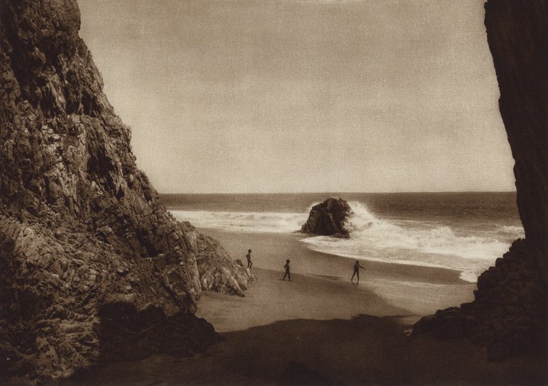 Mexiko: Costa de Salina Cruz (svartvitt foto) av Hugo Brehme