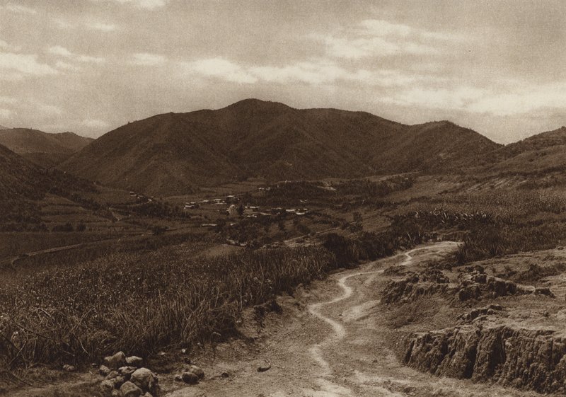 Mexiko: San Bartolito (svartvitt foto) av Hugo Brehme