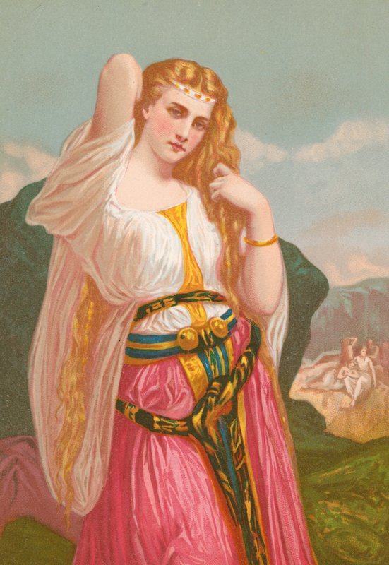 Jeftas datter gift av Hugues Merle
