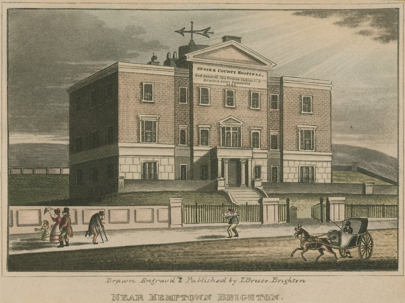 Översikt över Sussex County Hospital av Ian Bruce