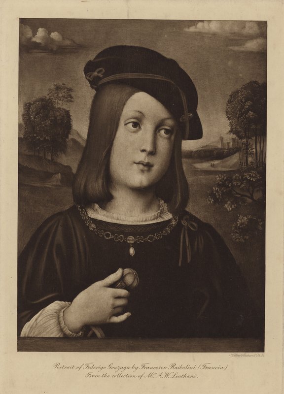 Porträtt av Federigo Gonzaga av Il Francia