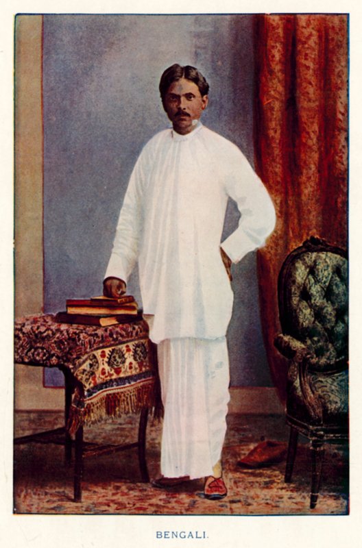 Indiska infödda: Bengali (färgat foto) av Indian photographer