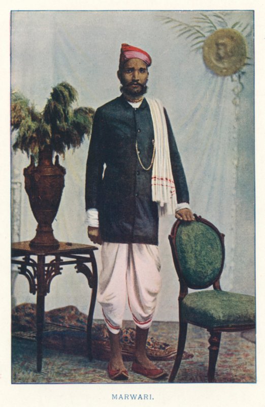 Indiska infödda: Marwari (färgat foto) av Indian photographer