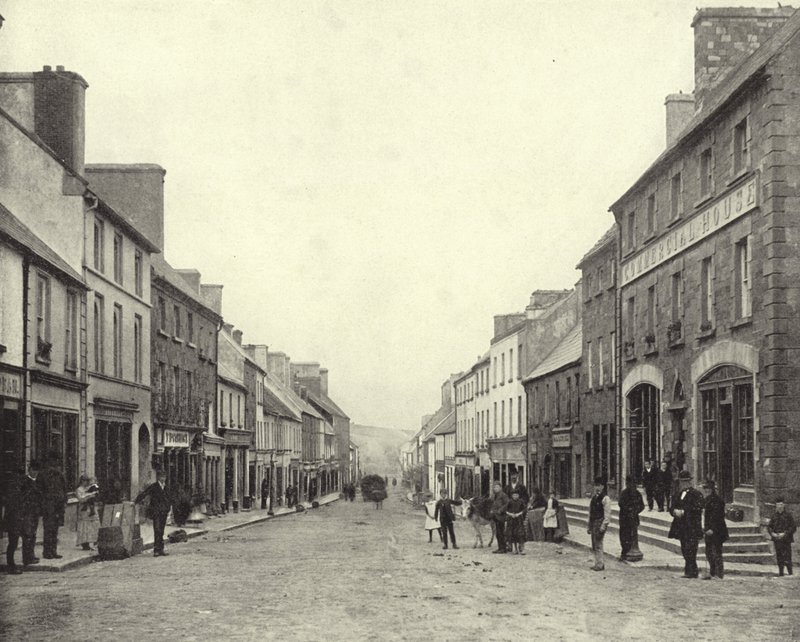 Castlebar, County Mayo (s/v foto) av Irish Photographer