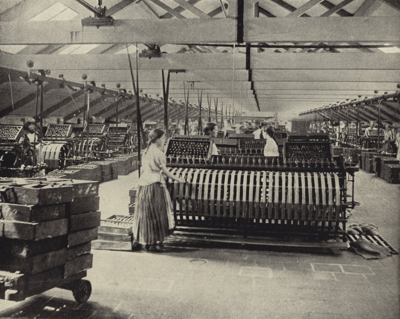 Linen Factory, Belfast (s/v foto) av Irish Photographer