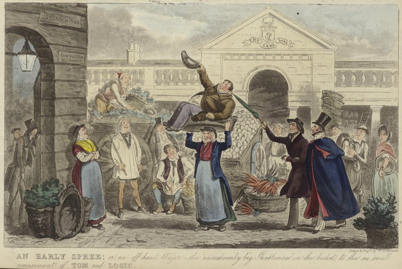 En tidig spree av Isaac Robert Cruikshank