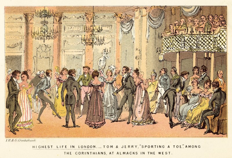 Högsta liv i London av Isaac, Robert and George Cruikshank