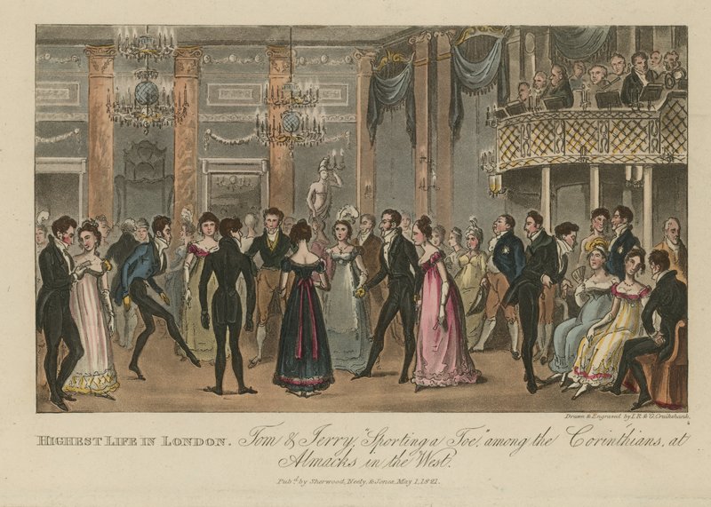 Högsta liv i London av Isaac, Robert and George Cruikshank