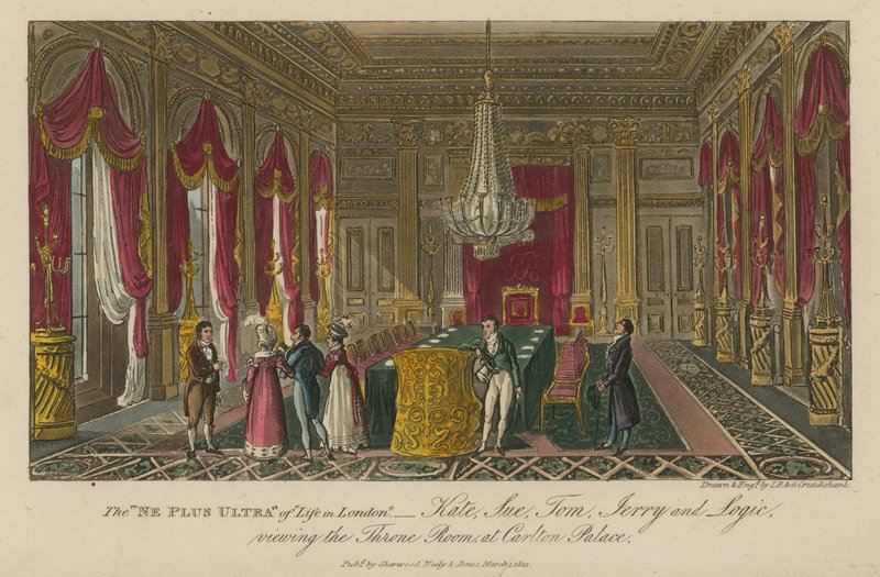 Livets "Ne Plus Ultra" i London av Isaac, Robert and George Cruikshank