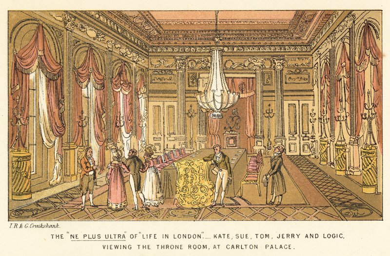 Livets Ne Plus Ultra i London av Isaac, Robert and George Cruikshank