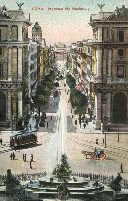 Rom, Italien, Via Nazionale av Italian Photographer