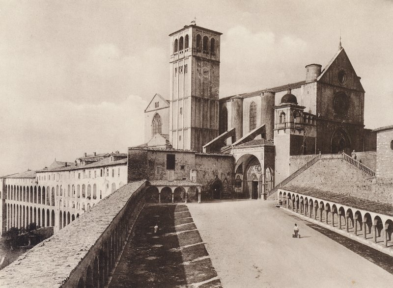 Assisi: Basilica of S Francesco (s/v foto) av Italian Photographer