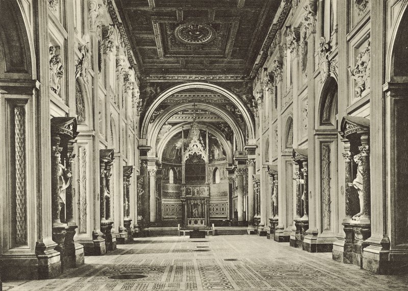 Basilica of S John Lateranus, inuti av Italian Photographer