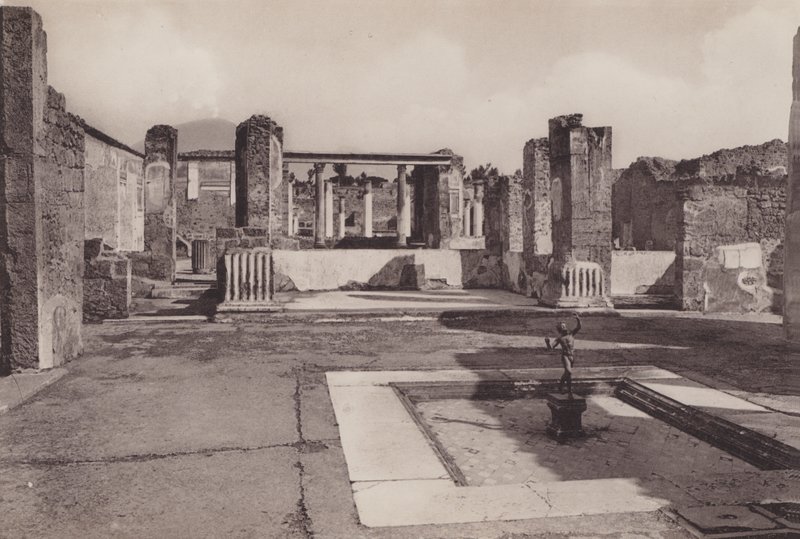 Casa Del Fauno Danzante, House of the Dancing Faun (s/v foto) av Italian Photographer