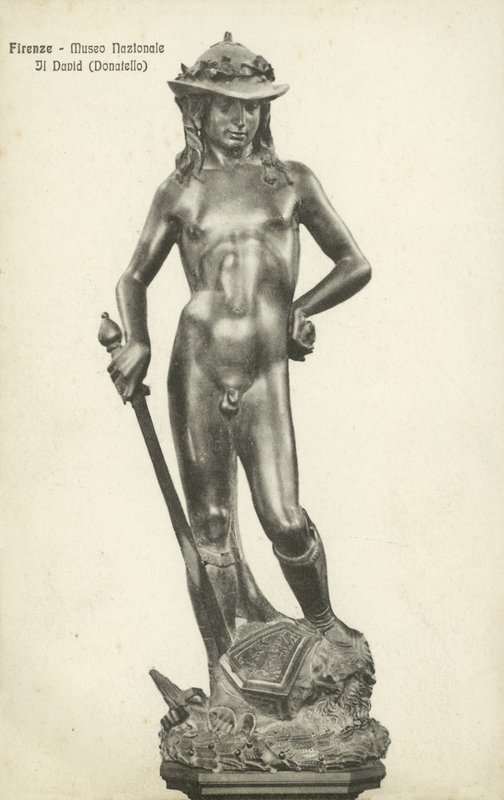 Donatellos David (s/v foto) av Italian Photographer