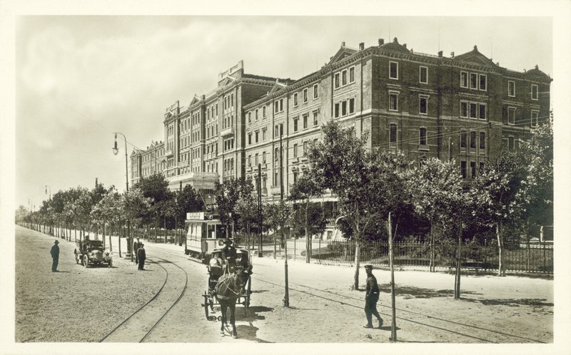 Excelsior Palace Hotel, Lido, Venedig (s/v foto) av Italian Photographer
