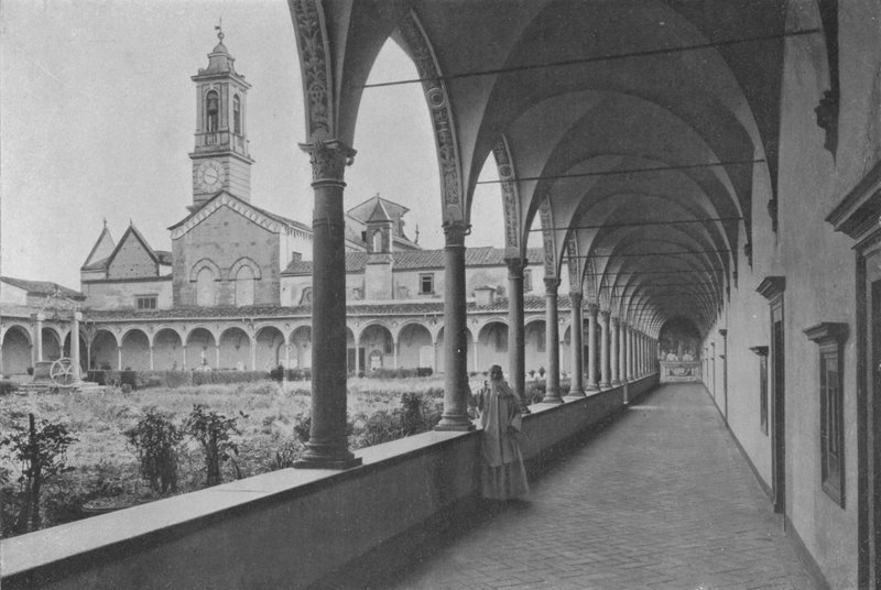 Florens, Omgivningar, Certosa, Det stora klostret (s/v foto) av Italian Photographer