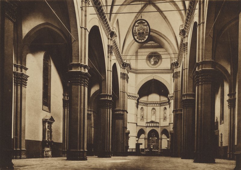 Firenze / Florens: Duomo interiör (s/v foto) av Italian Photographer