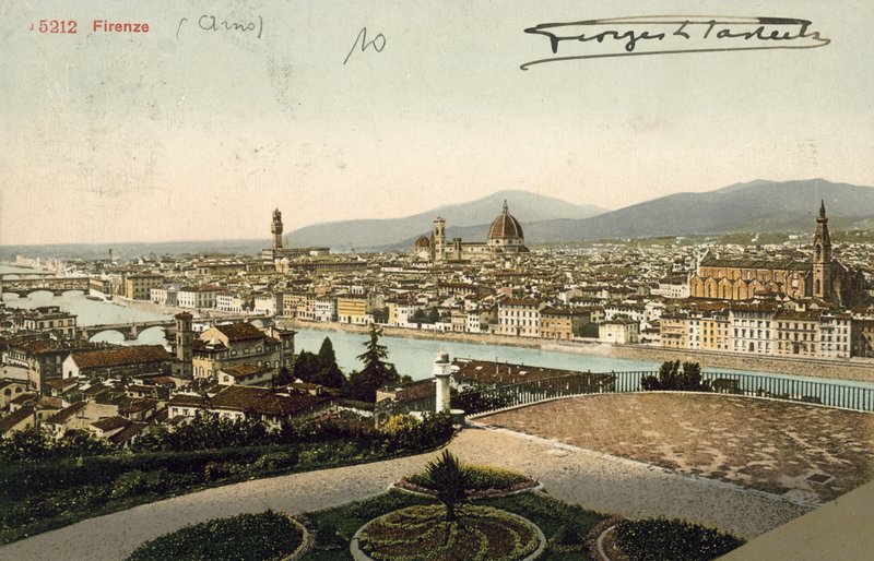 Florens, Italien (färgfoto) av Italian Photographer
