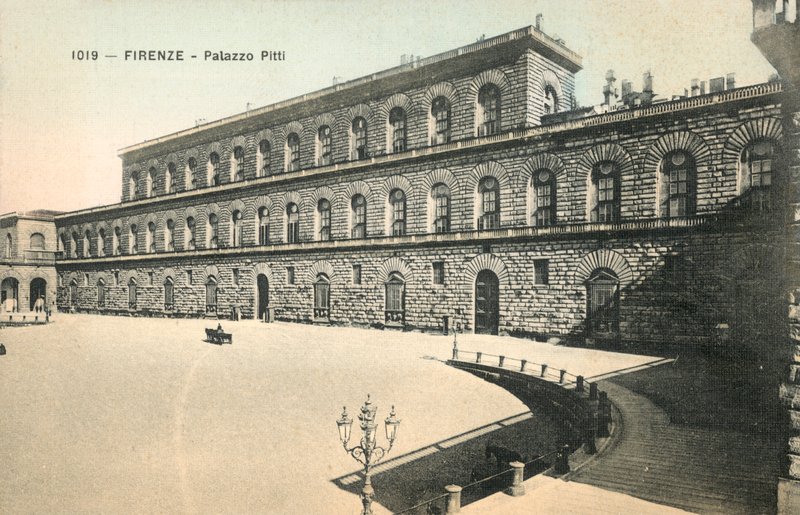 Florens, Pitti-palatset av Italian Photographer