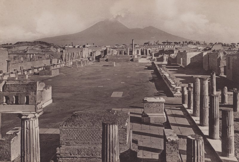 Foro Civile, Forumet (s/v foto) av Italian Photographer
