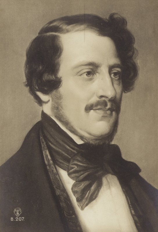 Gaetano Donizetti, italiensk kompositör (1797-1848) av Italian Photographer