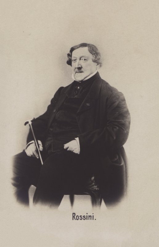 Gioachino Rossini, italiensk kompositör av Italian Photographer