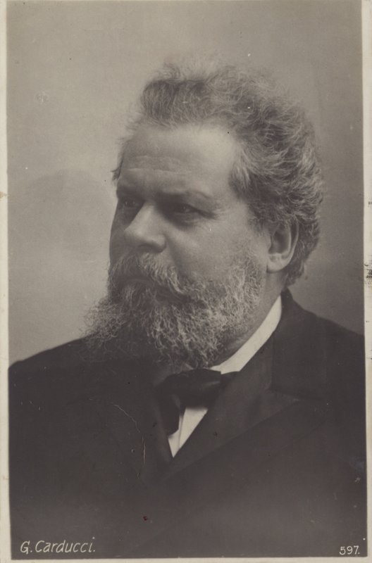Giosue Carducci (1835-1907), Nobelprisbelönt italiensk poet av Italian Photographer