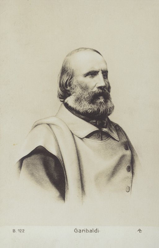 Giuseppe Garibaldi av Italian Photographer