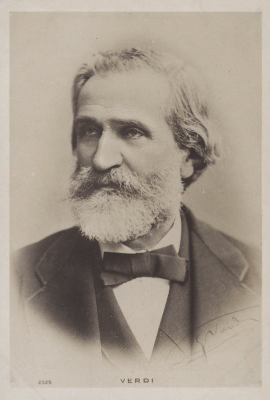 Giuseppe Verdi, italiensk kompositör av Italian Photographer